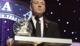 Actor Kevin Spacey at the Britannia Awards in 2010