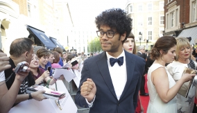 Richard Ayoade on the red carpet