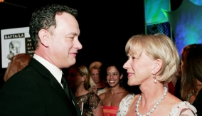 Helen Mirren with Tom Hanks