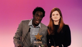 Bonnie Wright & Andy Akinwolere